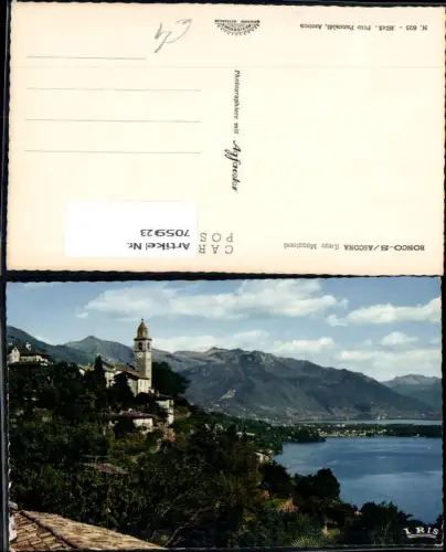 705923 Ronco-s/Ascona Lago Maggiore Ronco sopra Ascona