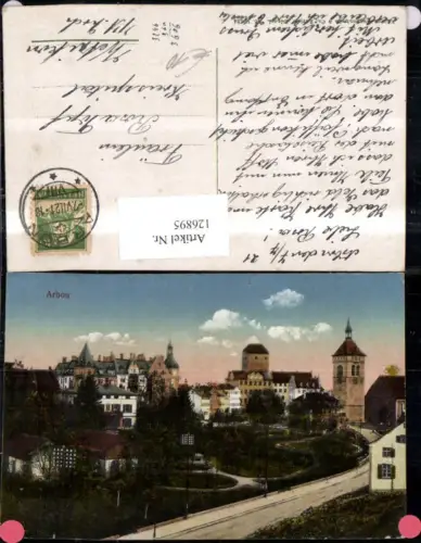 126895,Arbon Ansicht 1921 Kt. Thurgau