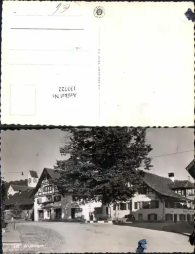 133722,Weiningen Strassenpartie Gasthaus zum Löwen Konsum Geschäft Kt Thurgau