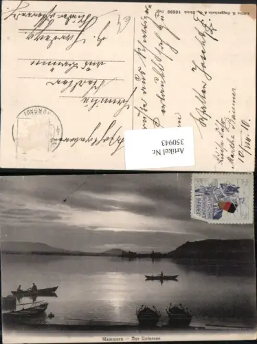 350943,Mammern Der Untersee See Ruderboote Boote Kt Thurgau