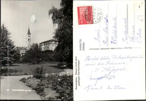 350944,Romanshorn See-Park Kirche Kt Thurgau