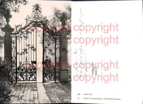 460124,Kreuzlingen Gittertor Tor Kt Thurgau