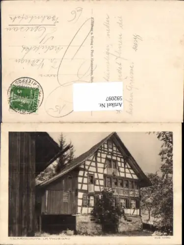 592097,Heimatschutz im Thurgau Tobel Tobel-Tägerschen Switzerland