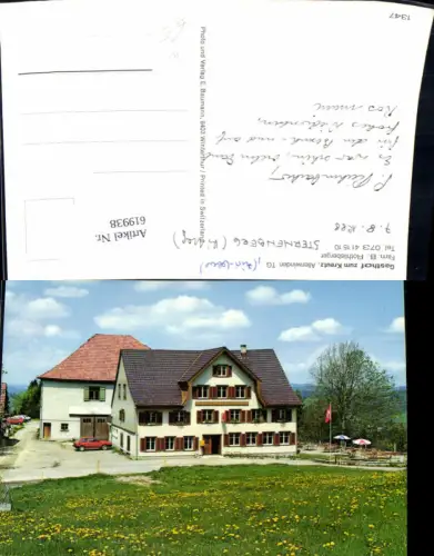 619938,Allenwinden Gasthof zum Kreutz b. Fischingen