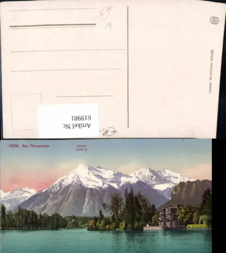 619981,Am Thunersee Niesen Salenstein Schloss Arenenberg