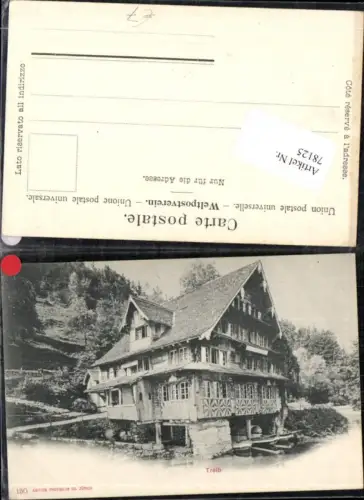 78125,Treib Haus Detailansicht bei Seelisberg Kt Uri