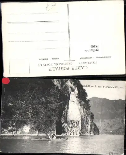 78208,Schillerstein am Vierwaldstättersee Boot Kt Uri