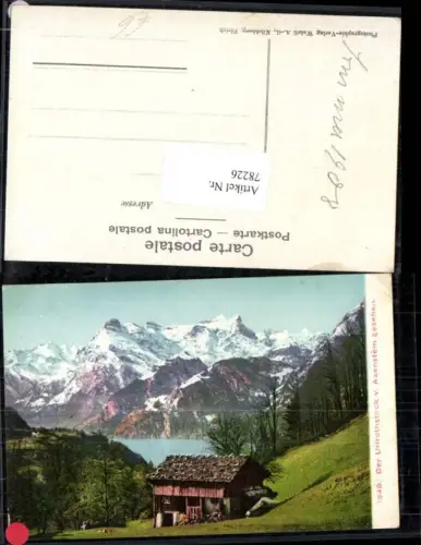 78226,Der Urirotstock Uri Rotstock Vierwaldstättersee Schillerstein Kt Uri