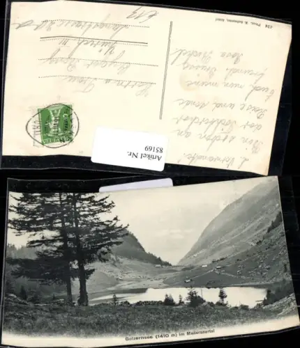 85169, Golzernsee im Maderanertal