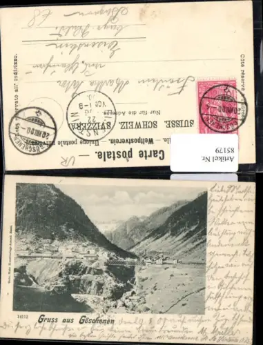 85179, Gruß aus Göschenen