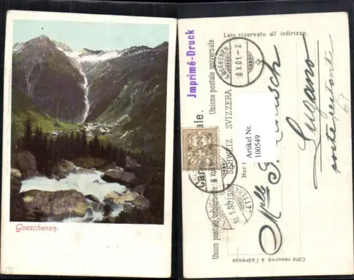 100549,Göschenen Kt Uri