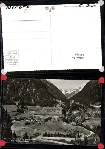 100586,Wassen Gotthard- Sustenstraße Kt Uri