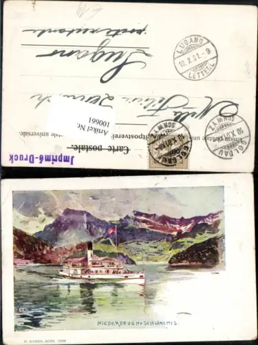 100661,Niederbauen Schwalmis Dampfer Kt Uri