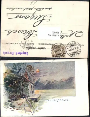 100671,Vierwaldstättersee Tellskapelle Goldau Kt Uri