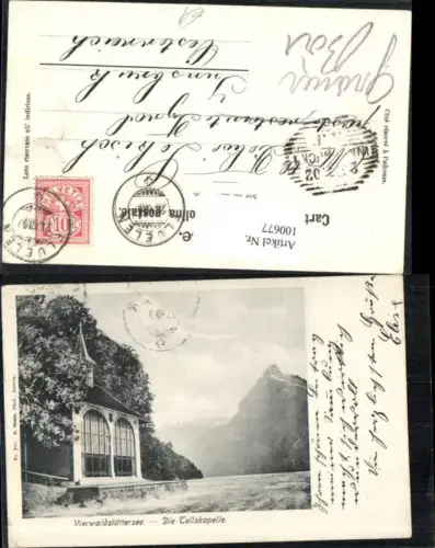 100677,Vierwaldstättersee Tellskapelle Goldau Kt Uri