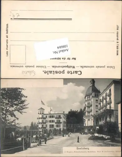 108664,Seelisberg Partie am Hotel 1905 Kt Uri