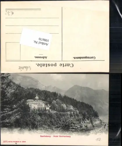 108670,Seelisberg Hotel Sonnenberg Kt Uri