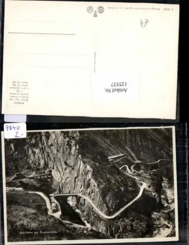 125537,Schöllenen m. Teufelsbrücke Kt Uri