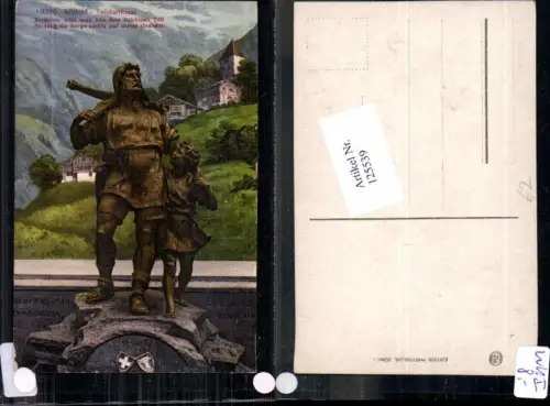 125539,Altdorf Telldenkmal im Ort Wilhelm Tell Kt Uri