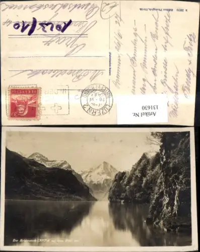 131630,Bristenstock v. Rütli aus Ansicht 1927 Kt. Uri