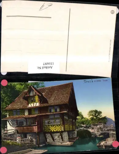 131697,Treib Vierwaldstättersee Ansicht Haltestelle u. Gasthof Kt. Uri