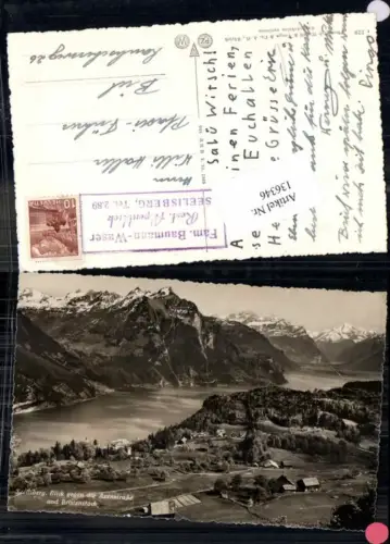 136346,Seelisberg Axenstrasse Bristenstock Kt Uri