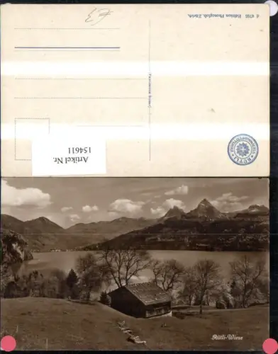 154611,Rütli Rütli Wiese m. Haus Kt Uri