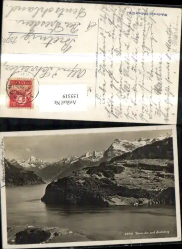 155319,Urner See u. Seelisberg Vierwaldstättersee Kt Uri