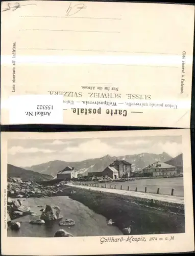 155322,Gotthard Hospiz Gotthardpass Andermatt Kt Uri