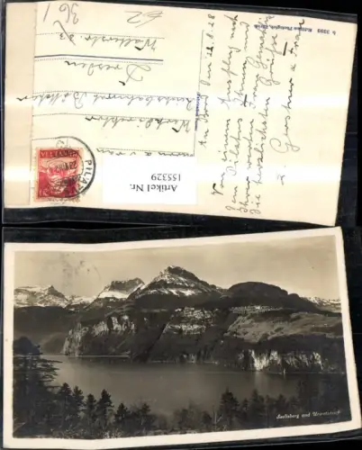 155329,Seelisberg u. Urirotstock Urner See Vierwaldstättersee Kt Uri