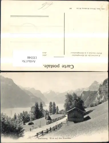 155348,Seelisberg Blick a. Urnersee Vierwaldstättersee Kt Uri