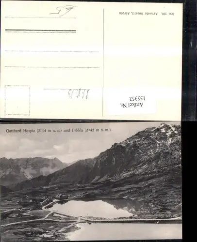 155352,Gotthard Hospiz Gotthardpass Andermatt Kt Uri