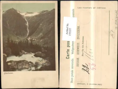155357,Göschenen b. Andermatt Wassen Kt Uri