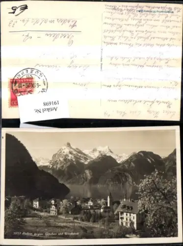 191698,Sisikon geg. Gitschen u. Urirotstock Kt Uri