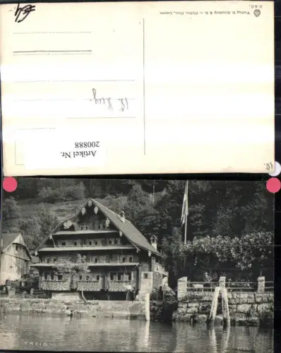 200888,Treib Ansicht m. Haus Vierwaldstättersee Kt Uri