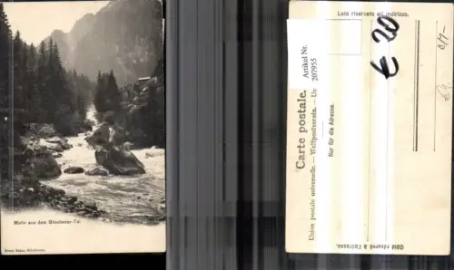 207955,Motiv a. d. Göschenental Göschenen Landschaft Kt Uri