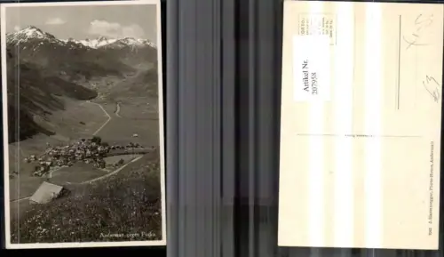 207958,Andermatt geg. Furka Totale Kt Uri