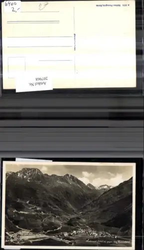 207968,Andermatt geg. d. Unteralptal Luftbild