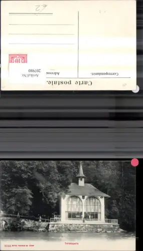 207980,Tellskapelle Seelisberg Sisikon Ansicht v. Vierwaldstättersee Personen Kt Uri