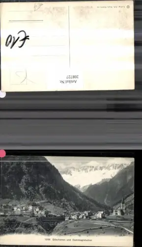 208727,Göschenen u. Dammagletscher Kt Uri