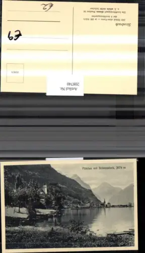 208740,Flüelen m. Bristenstock Vierwaldstättersee Kt Uri