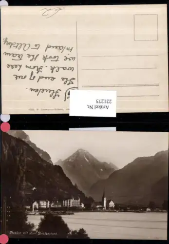 221275,Flüelen m. d. Bristenstock Kt Uri
