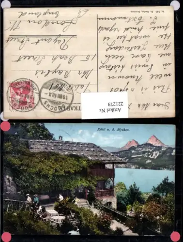 221279,Rütli b. Seelisberg u. d. Mythen Partie Kt Uri