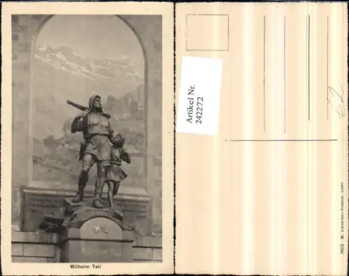 242272,Wilhelm Tell Denkmal Monument in Altdorf Kt Uri