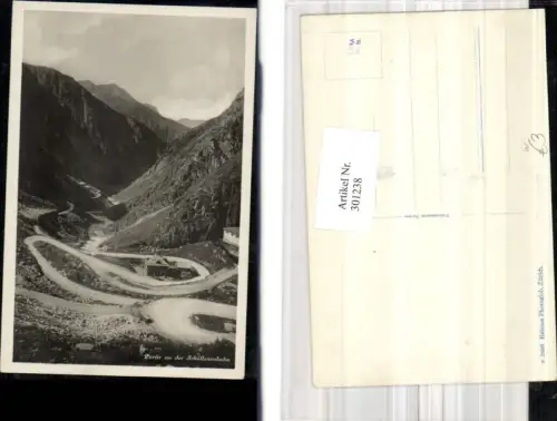 301238,Foto Ak Partie a. d. Schöllenenbahn zw. Göschenen u. Andermatt Kt Uri