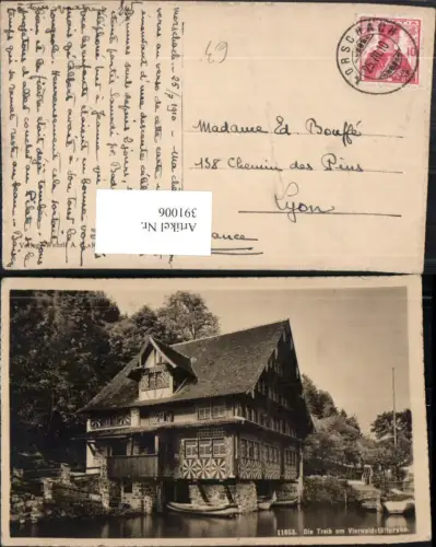 391006,Die Treib am Vierwaldstättersee b. Seelisberg Kt Uri