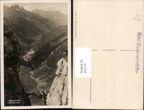 391177,Klausenroute Schächental Bergkulisse Kt Uri