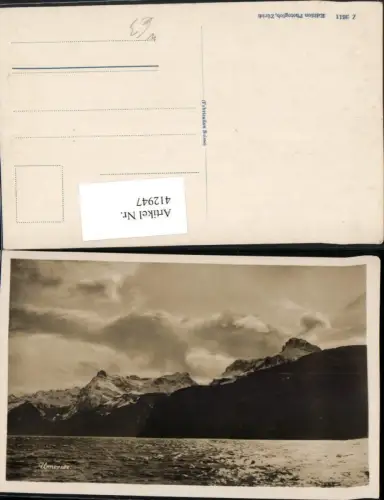 412947,Urnersee See Bergkulisse Kt Uri