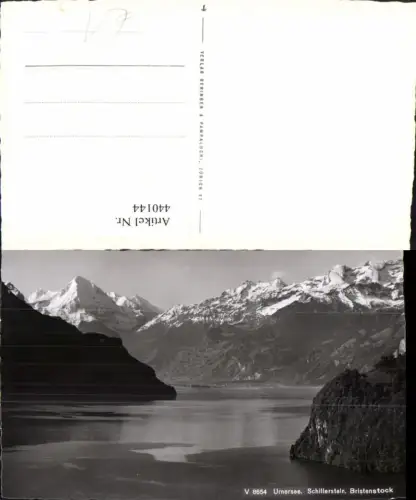 440144,Urnersee See m. Schillerstein Bristenstock Bergkulisse Kt Uri
