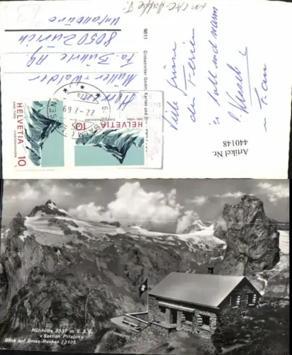 440148,Hüfihütte Berghütte b. Silenen m. Groß-Ruchen Kt Uri